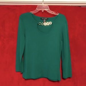 Cable & Gauge rounded neck  sweater